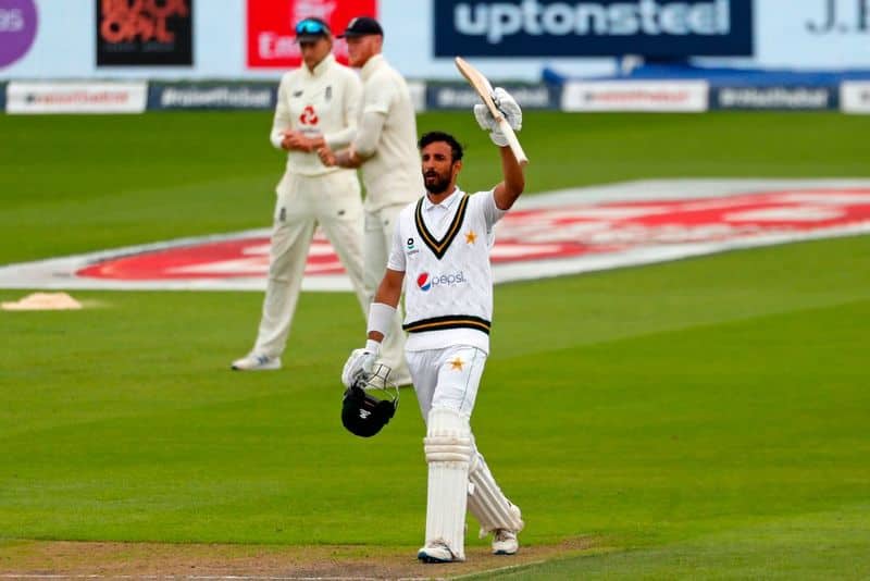 shan masood scores century against england in first test and done 2 records