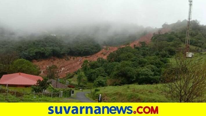 Land Slide due to Heavy Rain in Kodagu snr Land Slide due to Heavy Rain in Kodagu snr