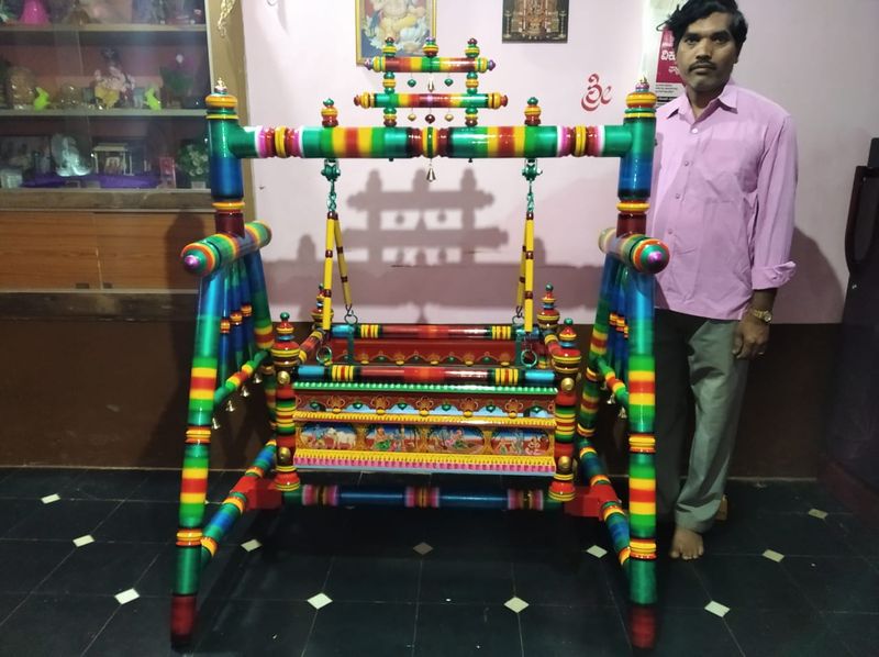 Cradle is Ready to Former Minister Janardhana Reddy Grand Daughter