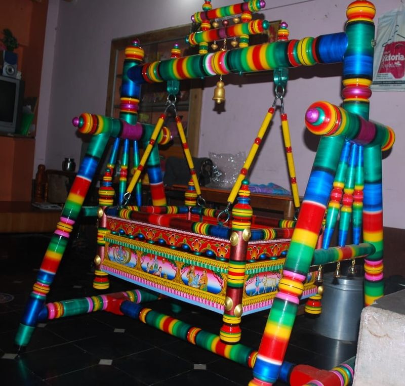 Cradle is Ready to Former Minister Janardhana Reddy Grand Daughter