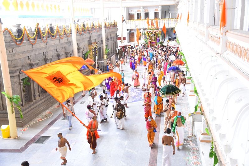 Raghavendra Swamy Fair Held at Mantralaya