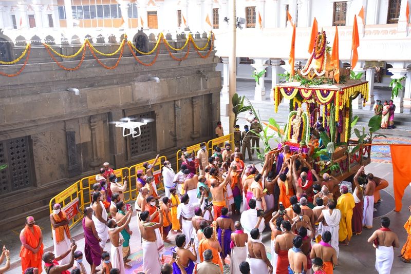Raghavendra Swamy Fair Held at Mantralaya