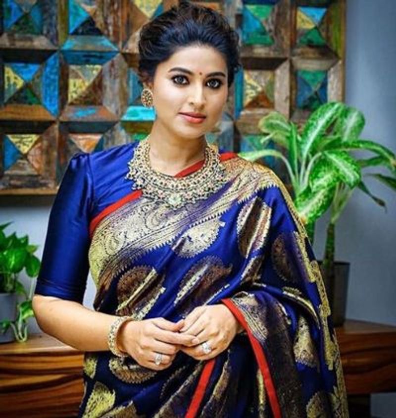 South Heroine Sneha Saree Photos
