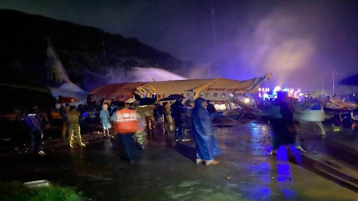 Five dead in Air india express plane accident in Kerala Five dead in Air india express plane accident in Kerala