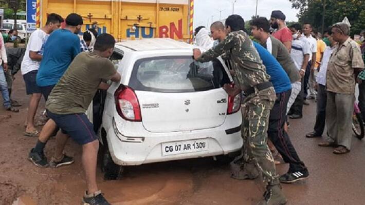 Chhattisgarh news, High court judge son dies in a dangerous accident in Rajnandgaon kpa Chhattisgarh news, High court judge son dies in a dangerous accident in Rajnandgaon kpa