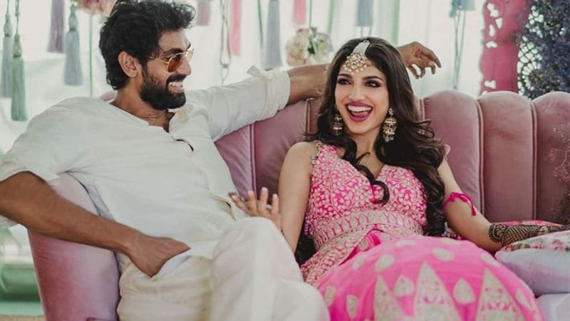 rana daggubati miheeka bajaj mehndi ceremony samantha akkineni and others attends wedding functions KPJ