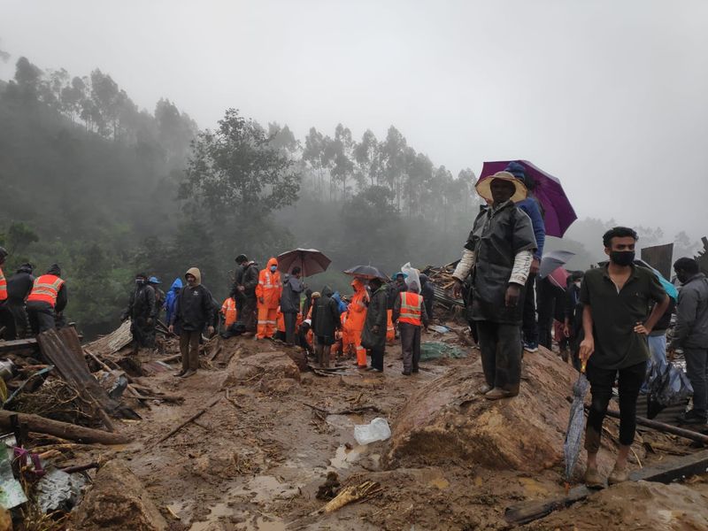 Kerala Death toll in Idukki landslide rises to 28 red alert issued in 3 districts