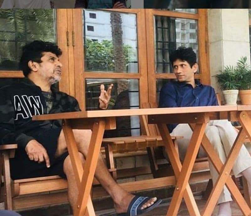 Kannada actor shivarajkumar meet ex cricketer venkatesh prasad