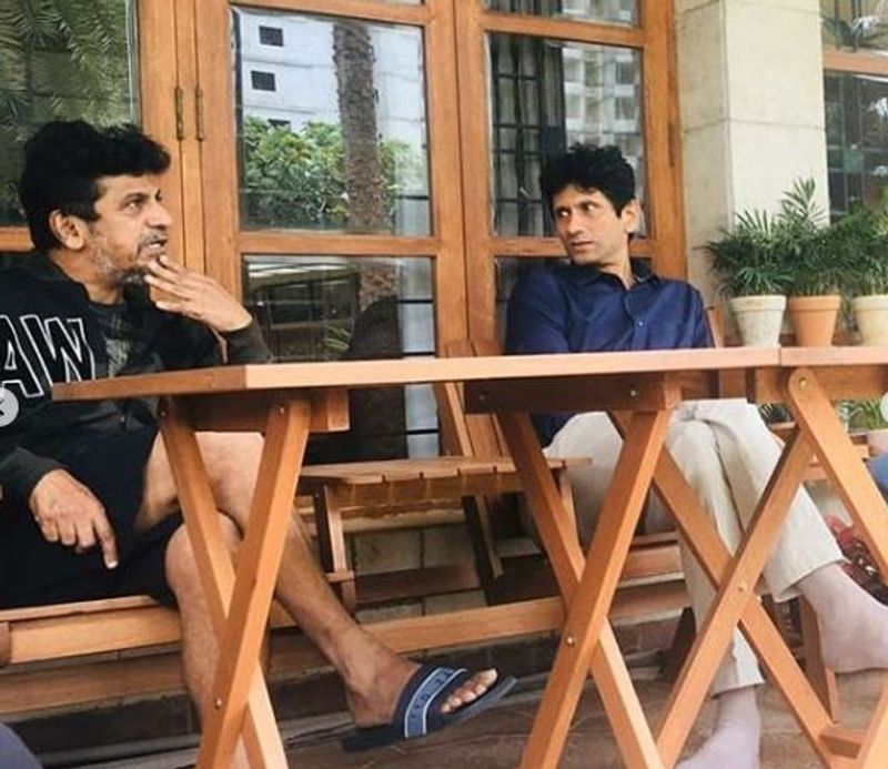 Kannada actor shivarajkumar meet ex cricketer venkatesh prasad