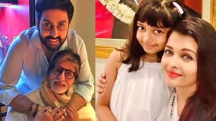 Amitabh Bachchan Welcomes Son Abhishek On Returning Home From Defeated Corona Virus KPG Amitabh Bachchan Welcomes Son Abhishek On Returning Home From Defeated Corona Virus KPG