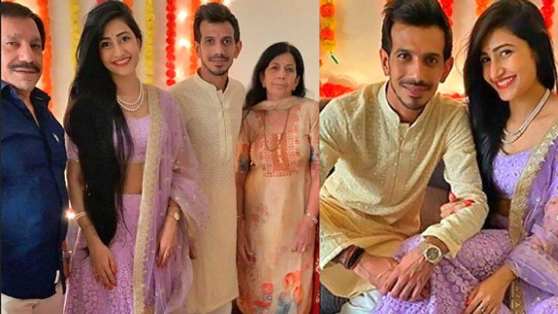 indian star spinner yuzvendra chahal engaged with youtuber dhanashree verma