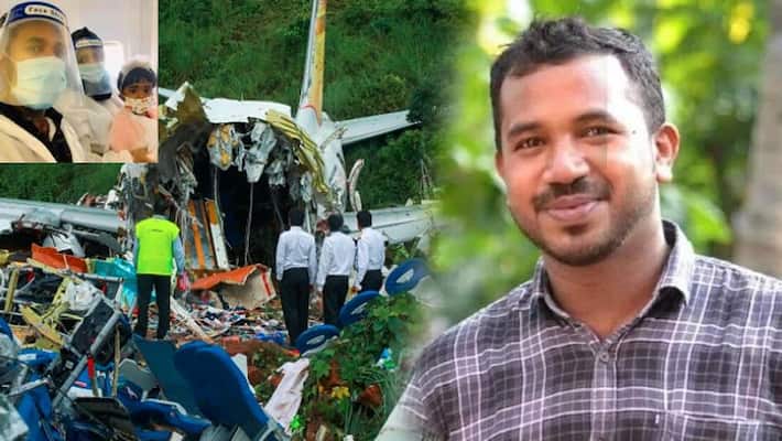 Kerala plane crash, last selfie of victim with his family ALB Kerala plane crash, last selfie of victim with his family ALB