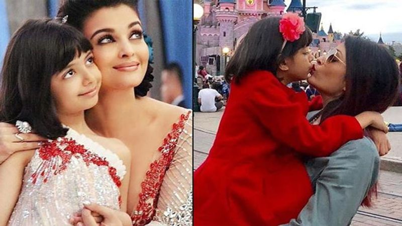 Aishwarya Rai Bachchan Abhishek Bachchan Daughter Aaradhya busy in Taking Online Classes at home KPJ
