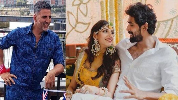bollywood star akshay kumar casts satire on rana wedding bollywood star akshay kumar casts satire on rana wedding