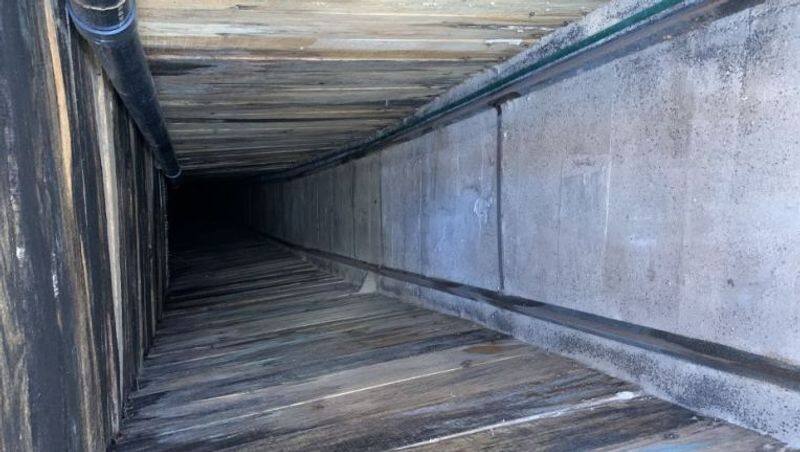 tunnel from mexico to Arizona found