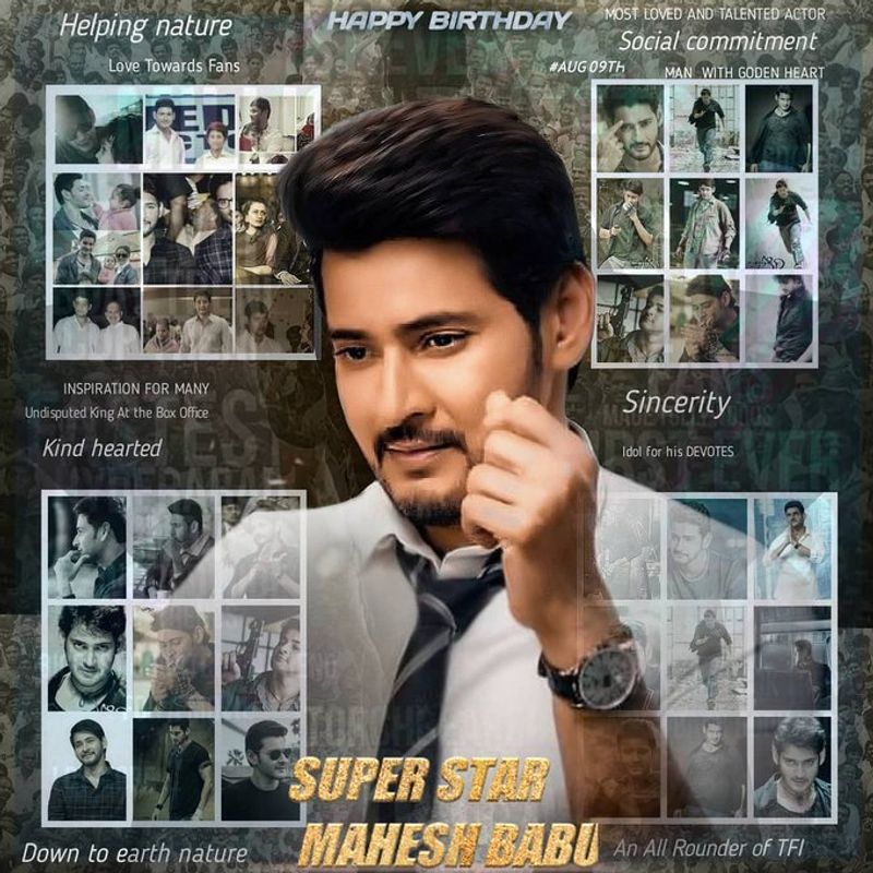 mageshbabu fans create birthday posters gallery