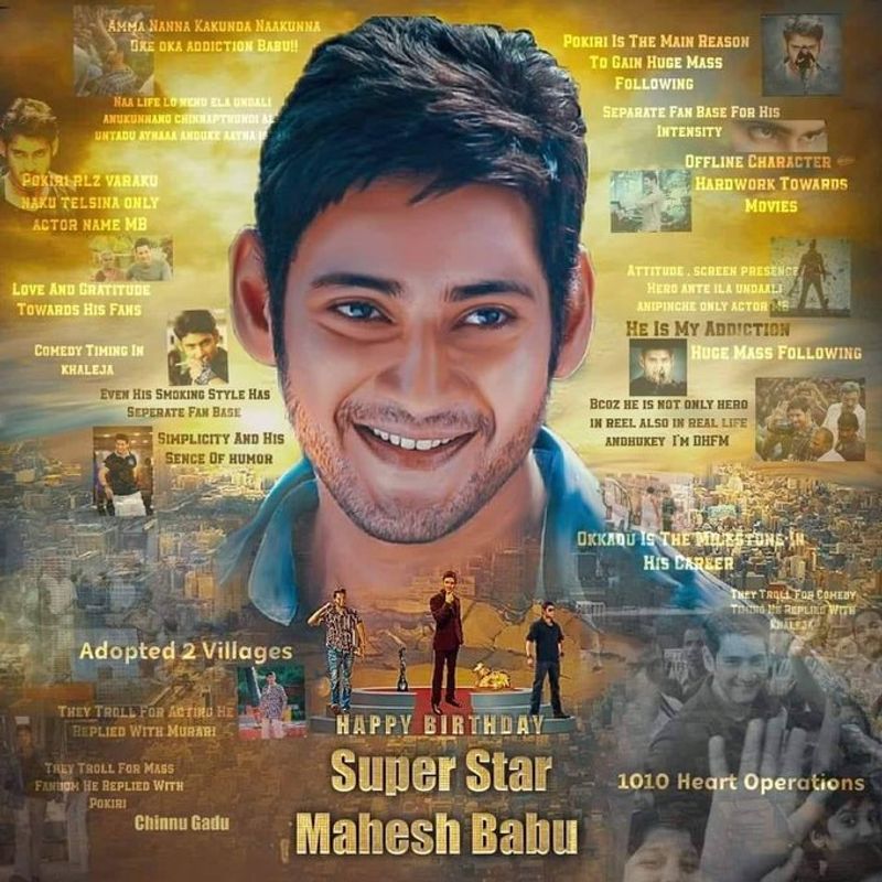 mageshbabu fans create birthday posters gallery