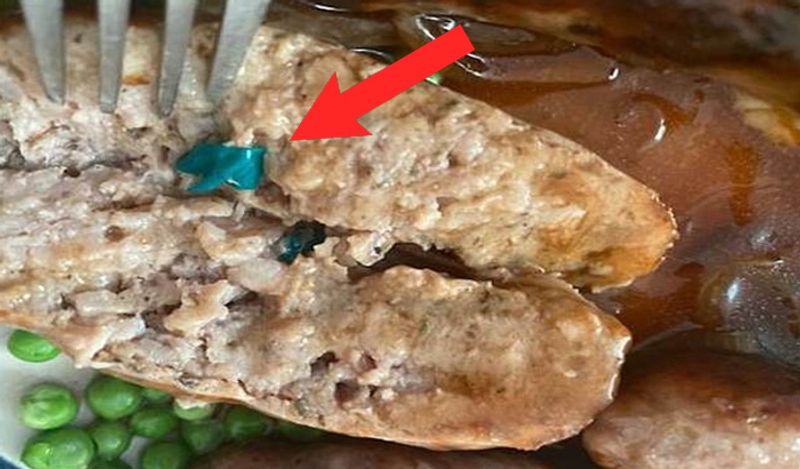 horrified woman finds rubber gloves in spicy cheap chicken bought from sainsbury kph