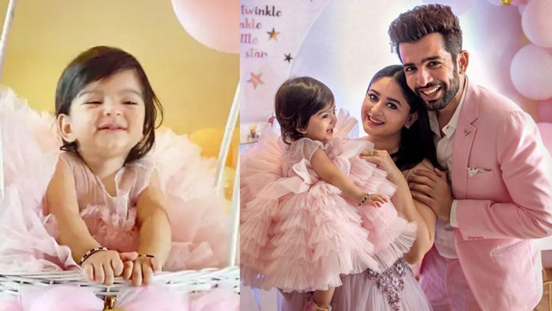 jay bhaushali and mahhi vij celebrate their daughter tara first grand birthday here is the photos of celebration KPJ