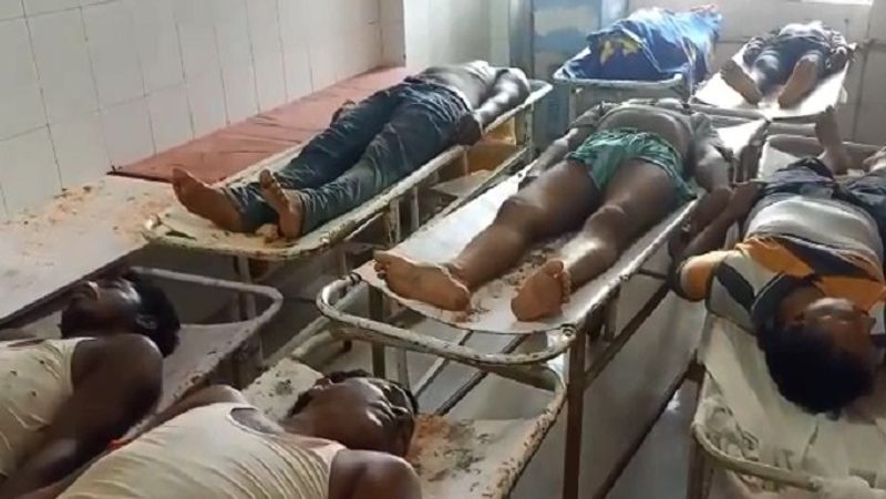 jharkhand deoghar 6 laborers died of suffocation in an under construction toilet tank kpr