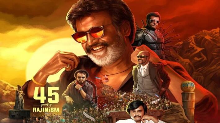 rajinikanth is completing his four and a half decade film career rajinikanth is completing his four and a half decade film career