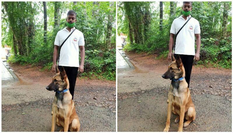 kerala police dog squad trained dog Lilly found three victims of pettimudi landslide