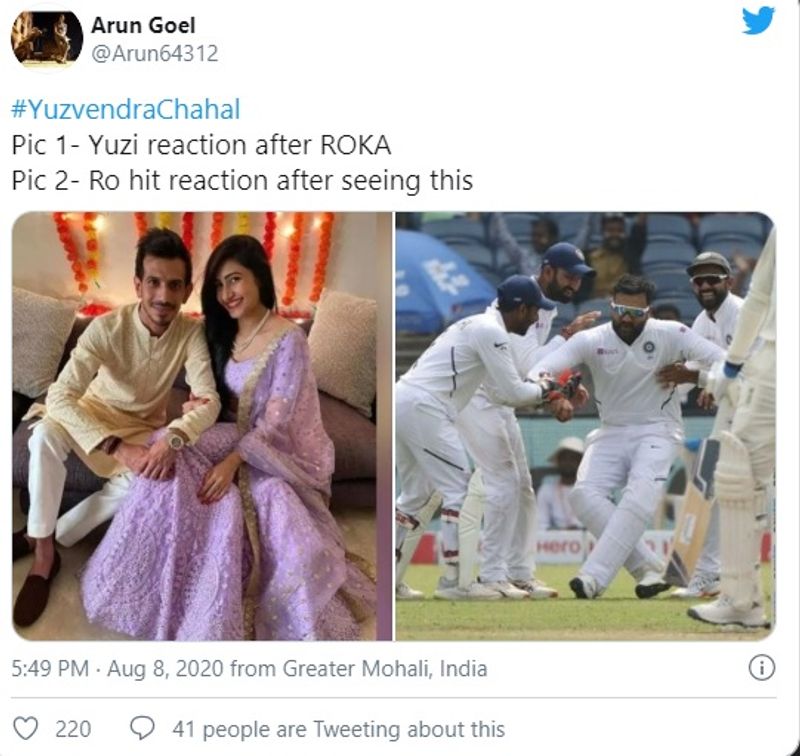 People are surprised by Yuzvendra Chahal engagement, a flood of funny memes on social media; Such reactions coming asa