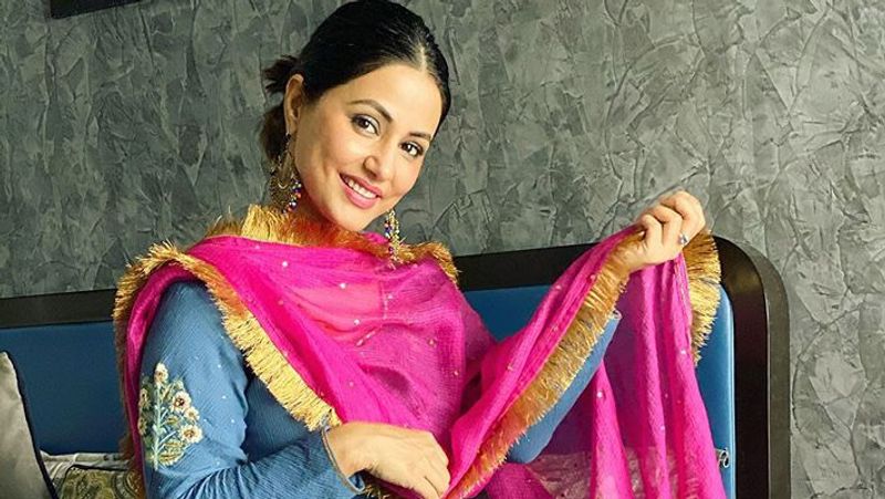 naagin 5 actress hina khan celebrated father's birthday with family and boyfriend rocky jaiswal KPJ