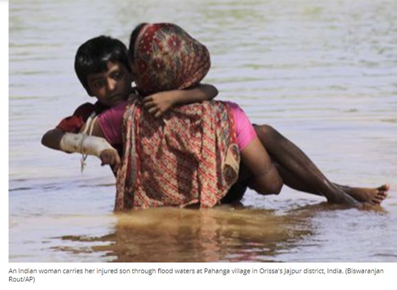 flood viral picture bihar is of the 2011 floods in odisha kpt