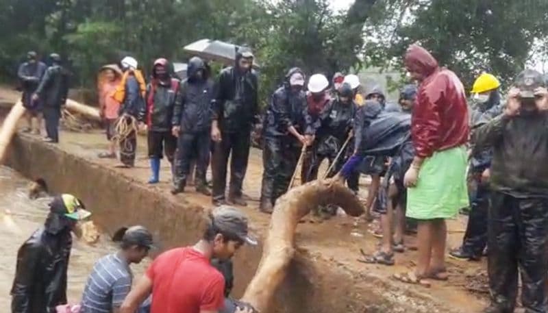 Meanwhile, the body of Swami Anandatheertha (76), one of the five people missing in the landslide at Talacauvery in Kodagu district was found by the disaster response team on Saturday afternoon.