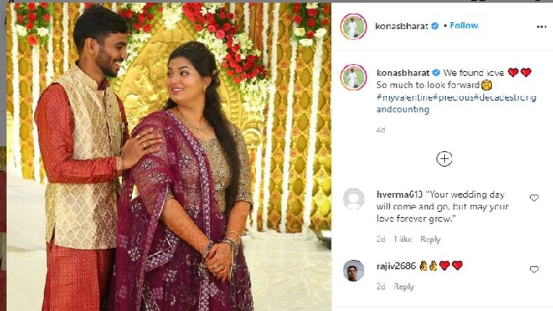 inidan wicketkeeper got married in corona time dva