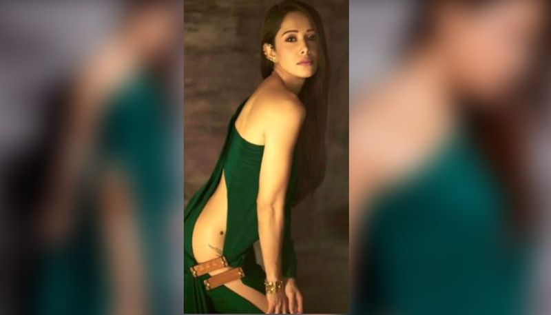 When Nushrat Bharucha raises the temperature with her too much high thigh slit ADB