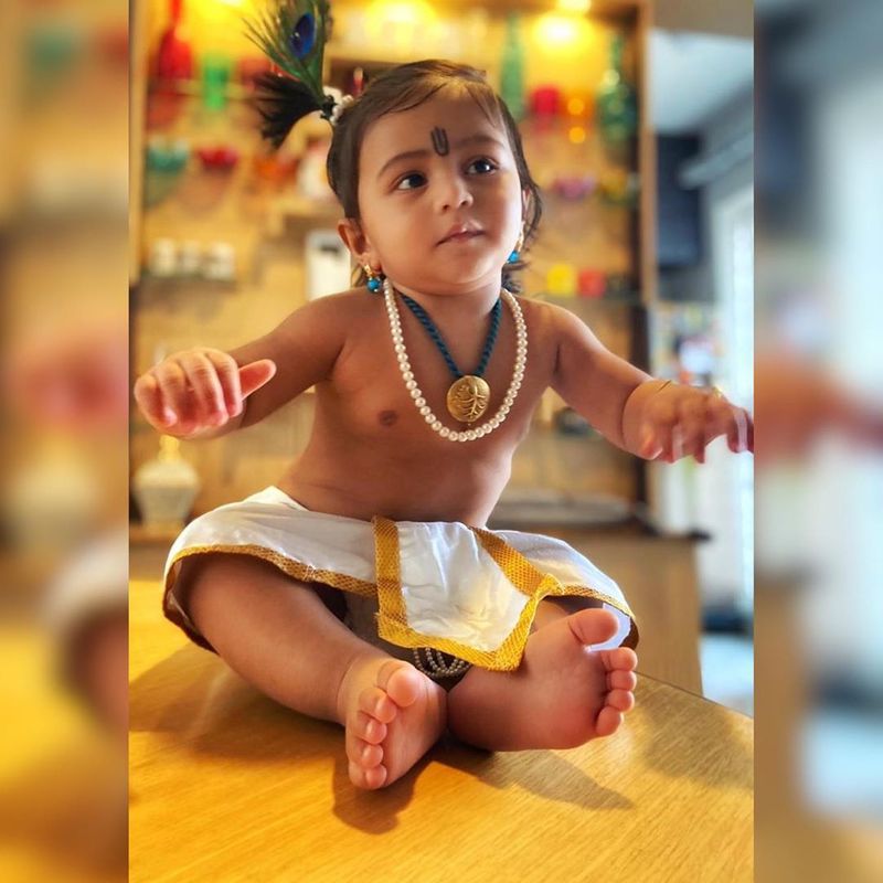 suja varuni celebrate with krishana jayanthi photos