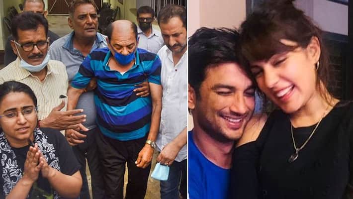 Rhea chakraborty was giving poison to my son sushant singh rajput father KK singh Rhea chakraborty was giving poison to my son sushant singh rajput father KK singh