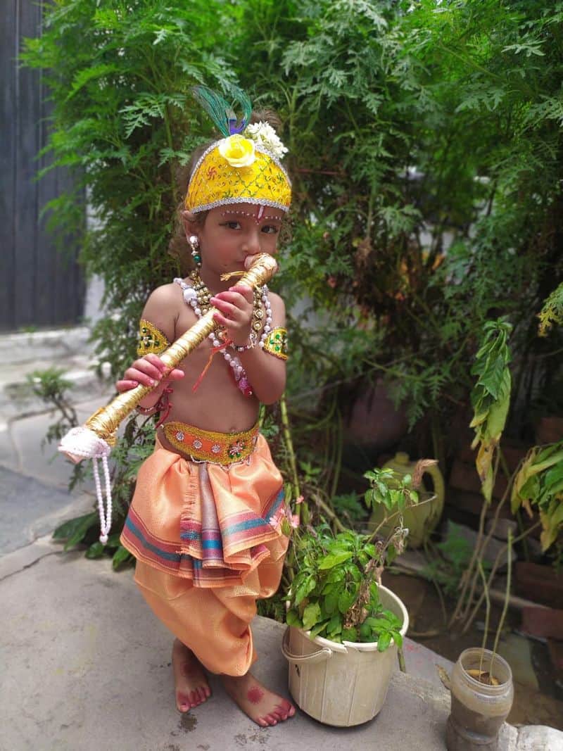Fancy dress costume for kids Krishna fancy dress set Buy Online  KrishnaCostume
