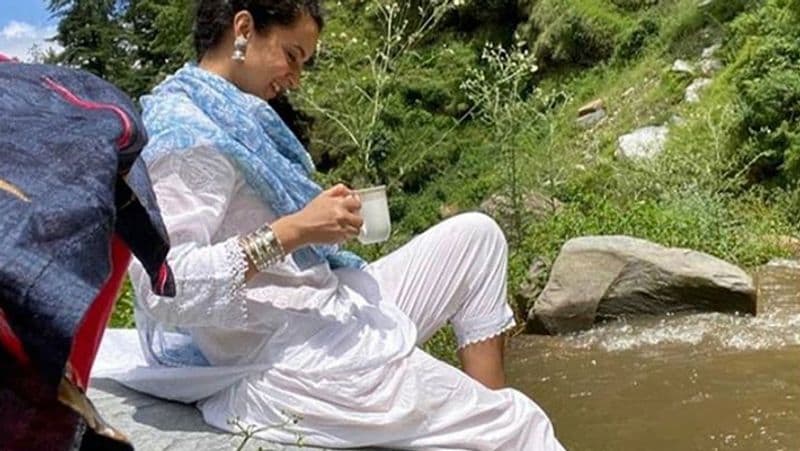 kangana Ranaut Shared Fun pics With nephew prithvi See cute photos KPY