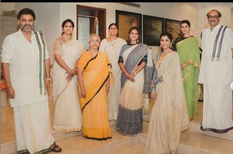 rana marriage function samantha wear cotton saree photo gallery