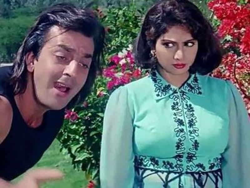 Hero Sanjay Dutt entering Sridevi room in state of drunk