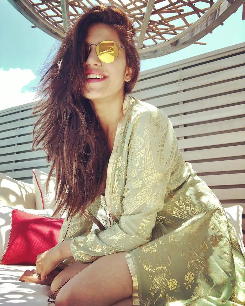 This is Hardik Pandya's sister-in-law Pankhuri Sharma, she had danced and modeled asa
