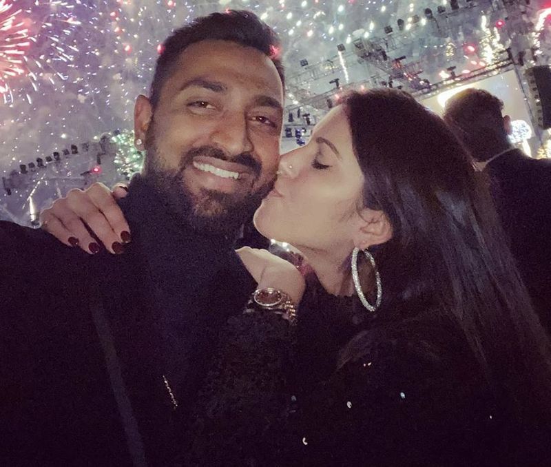 This is Hardik Pandya's sister-in-law Pankhuri Sharma, she had danced and modeled asa