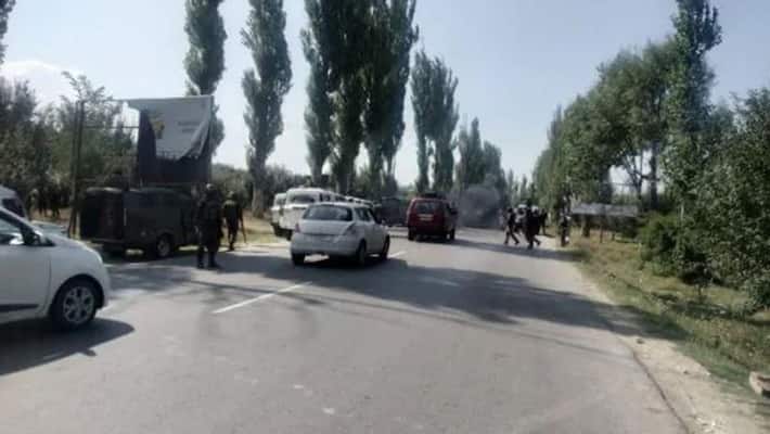 Terrorist attack on army patrolling party in Baramulla, Jammu and Kashmir kpn Terrorist attack on army patrolling party in Baramulla, Jammu and Kashmir kpn