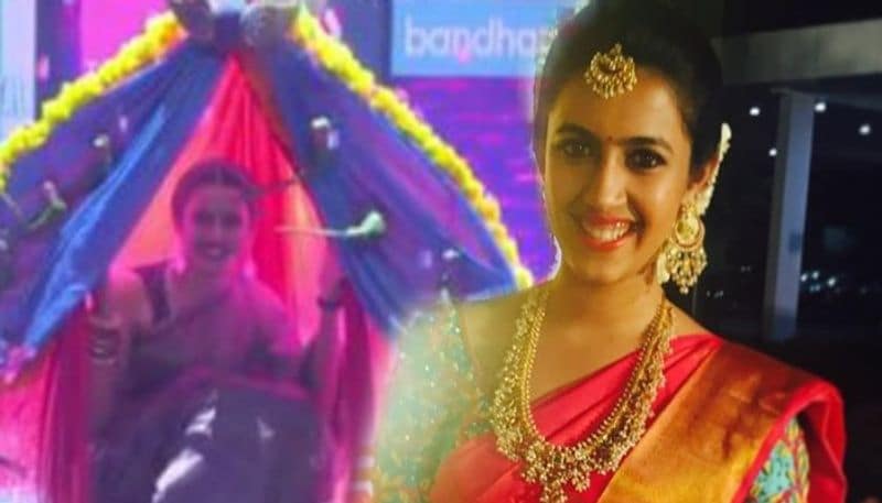 Mega Daughter Niharika Konidela in bridal attire