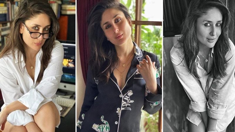 kareena kapoor wears husband saif ali khan shirt for latest fashion magazine photoshoot KPJ