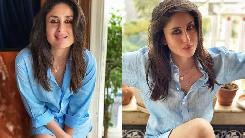 kareena kapoor wears husband saif ali khan shirt for latest fashion magazine photoshoot KPJ