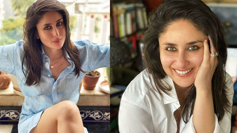 kareena kapoor wears husband saif ali khan shirt for latest fashion magazine photoshoot KPJ