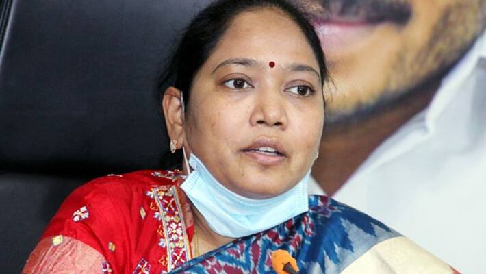 home minister sucharitha slams on nara lokesh comments at guntur - bsb home minister sucharitha slams on nara lokesh comments at guntur - bsb