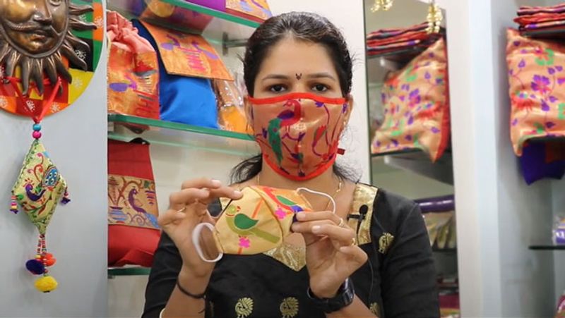 Maharashtra Job Alert: Lady starts mask business in Corona, success story kpa