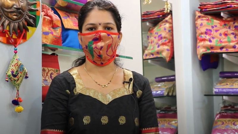 Maharashtra Job Alert: Lady starts mask business in Corona, success story kpa