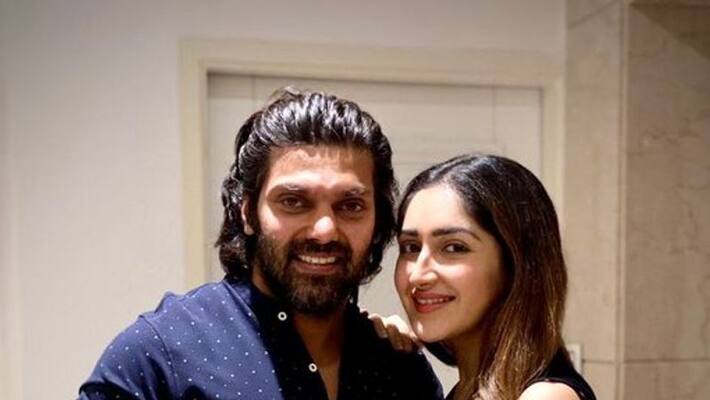 Actor arya and sayeesha blessed with a baby girl Actor arya and sayeesha blessed with a baby girl