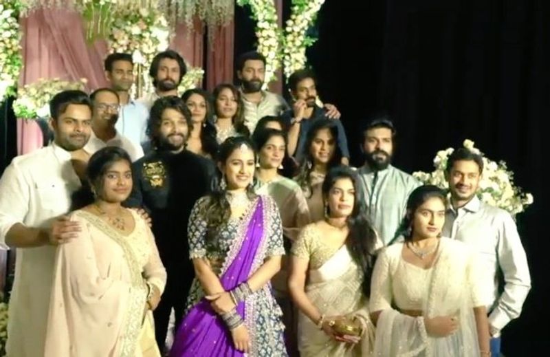 nihaarika and chaithanya engagement ceremony photos